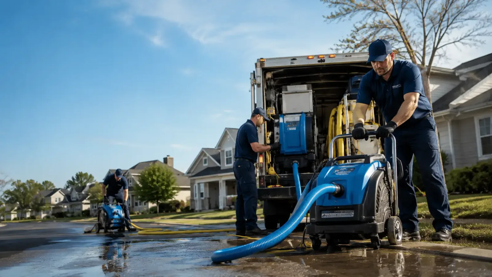 Flood Damage Cleanup in Bellville, OH